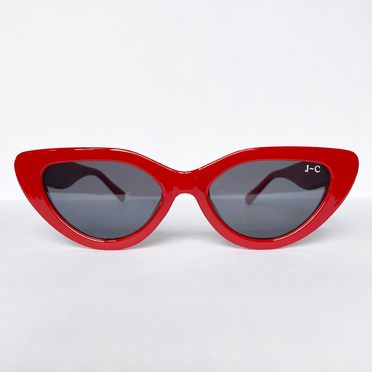 Óculos Mariana - vermelho