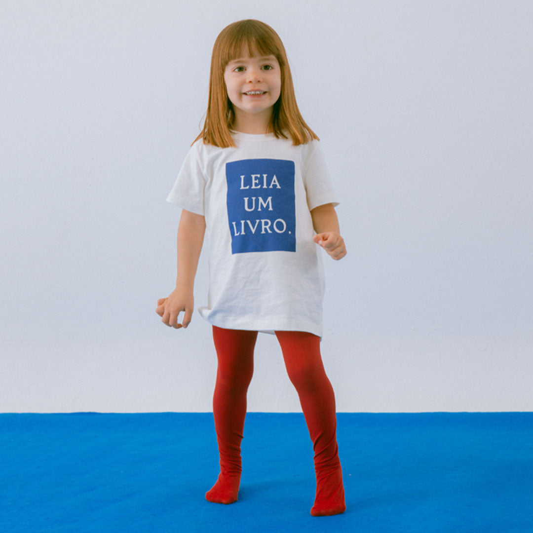 (im)perfeita Mini Camiseta Leia Um Livro